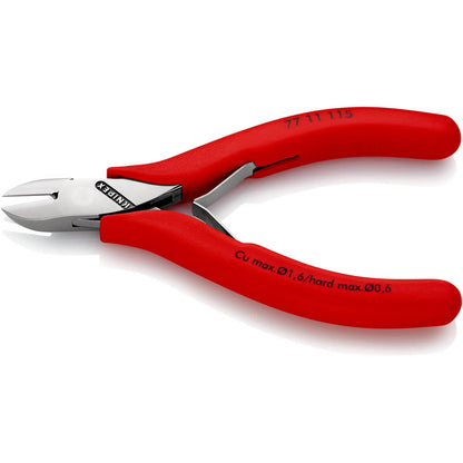 KNIPEX Elektronik-Seitenschneider Länge 115 mm Form 1 ( 4000810486 )