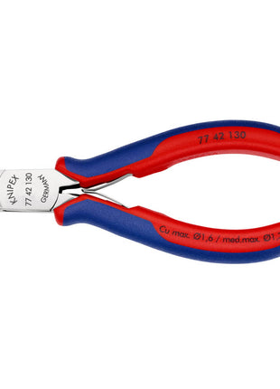 KNIPEX pince coupante électronique longueur 130 mm forme 4 (4000794635)