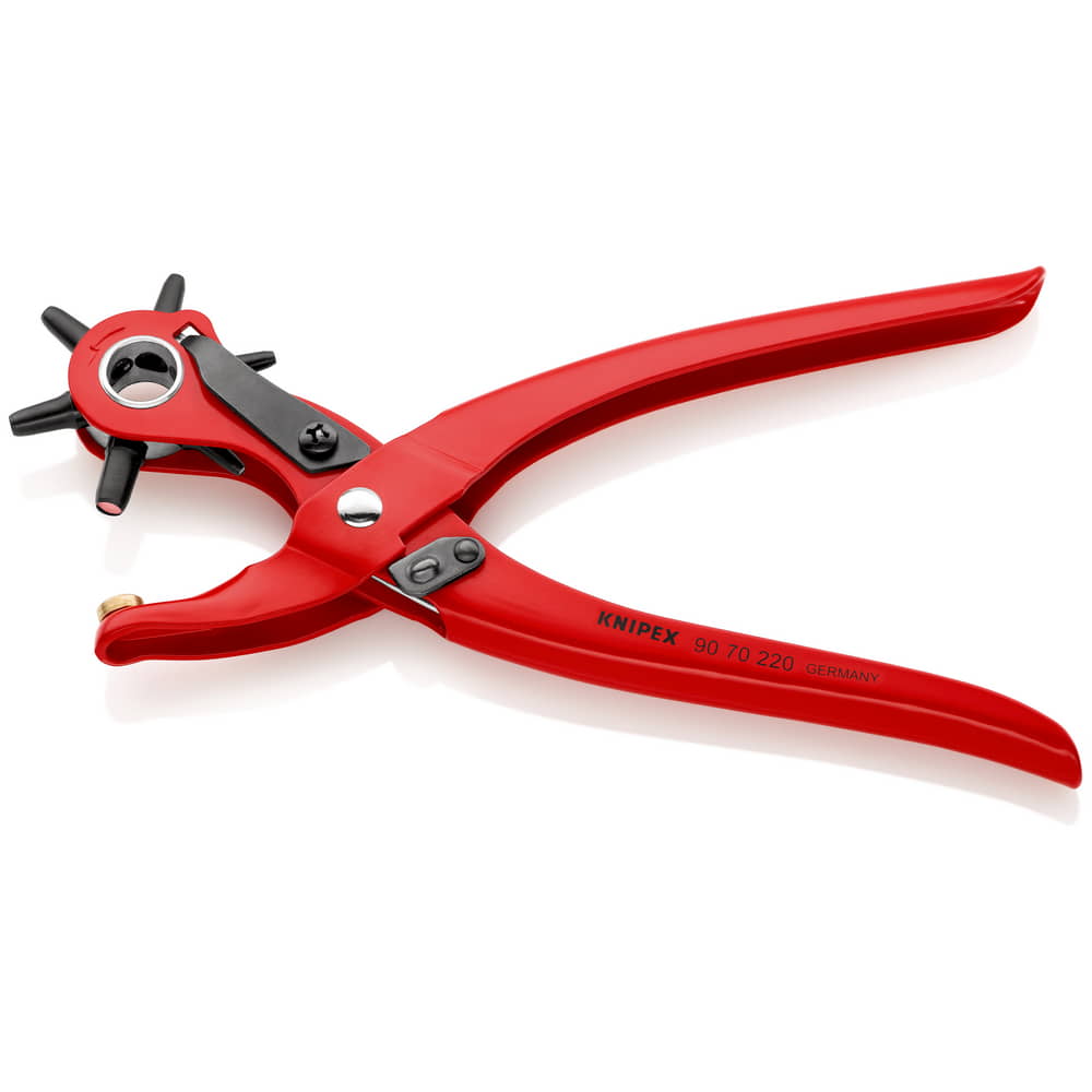 KNIPEX Revolverlochzange Gesamtlänge 220 mm Öffnungsfeder ( 4000810620 )