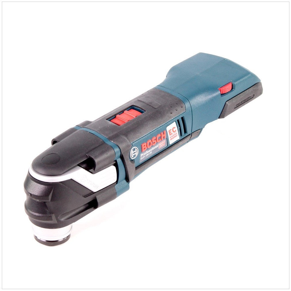 Bosch GOP 18V-28 Akku Multi-Cutter Brushless + 2x Akku 5,0Ah + Ladegerät + L-Boxx - Toolbrothers