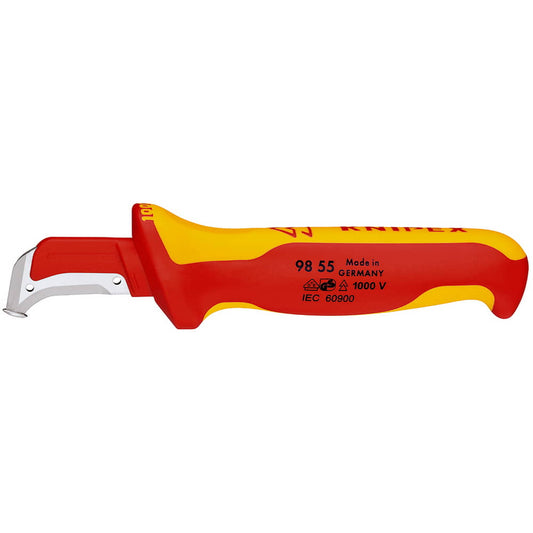 Couteau à dénuder KNIPEX longueur 180 mm longueur de lame 38 mm (4000817821)