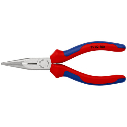 KNIPEX pince à bec effilé longueur 160 mm plate/ronde droite (4000810318)