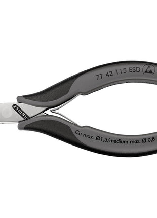 KNIPEX pince coupante électronique longueur 115 mm forme 4 (4000794633)