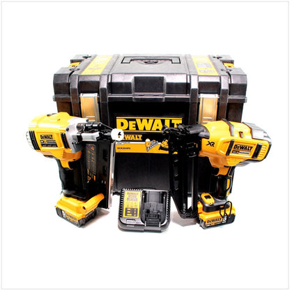 DeWalt DCK 264 P2 Akku Nagler DCN 692 50-90mm + DCN 660 32-63mm 18V Brushless + 2x Akku 5,0Ah + Ladegerät + Toughbox - Toolbrothers