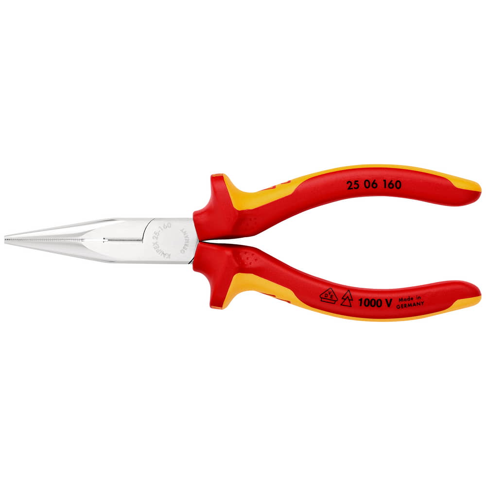 KNIPEX pince à bec effilé DIN ISO 5745 longueur 160 mm plate/ronde droite (4000810325)