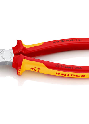 KNIPEX pince coupante longueur 180 mm (4000810156)