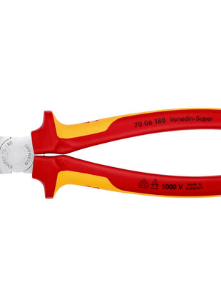 KNIPEX pince coupante longueur 180 mm (4000810156)