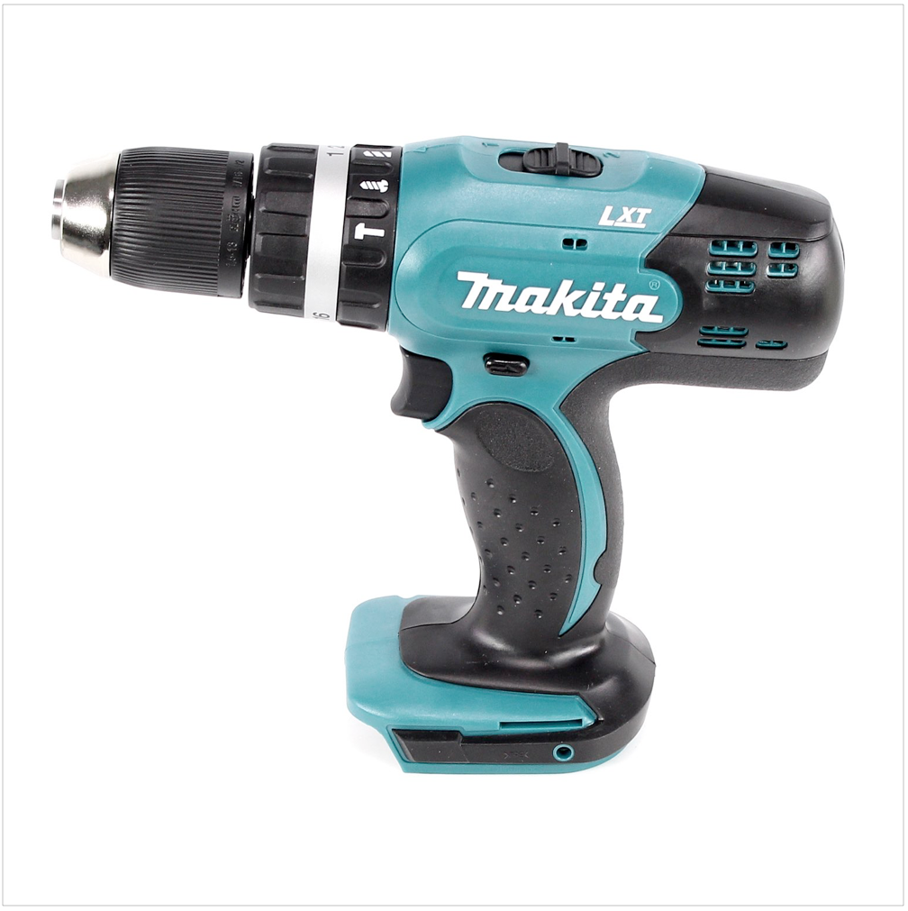 Makita DHP 453 SAE Akku Schlagbohrschrauber 18 V 42 Nm + 2x Akku 2,0 Ah + Ladegerät + Koffer - Toolbrothers