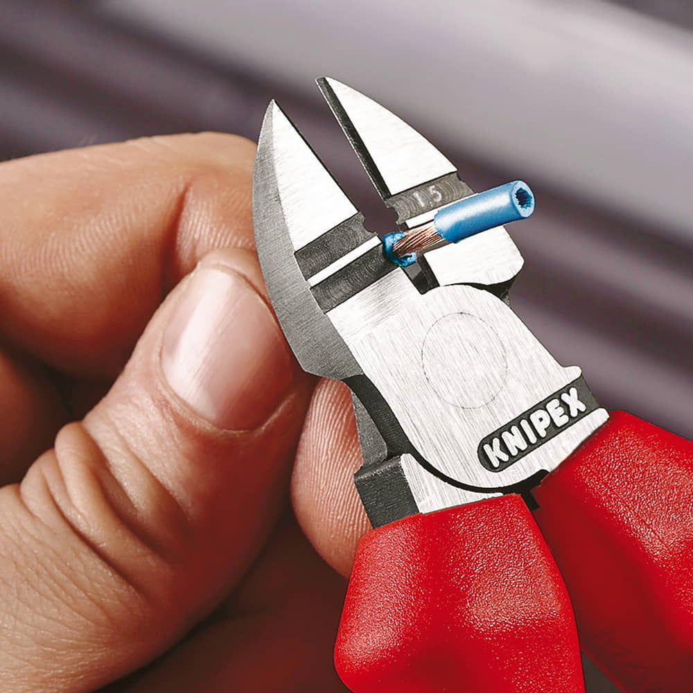 KNIPEX pince coupante latérale à dénuder longueur 160 mm (4000810170)