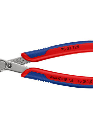 KNIPEX pince coupante électronique Super-Knips® INOX longueur 125 mm forme 0 (4000810503)