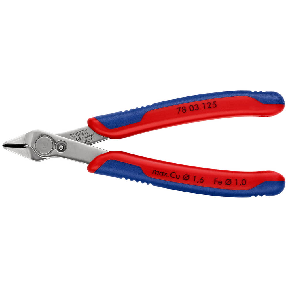 KNIPEX pince coupante électronique Super-Knips® INOX longueur 125 mm forme 0 (4000810503)