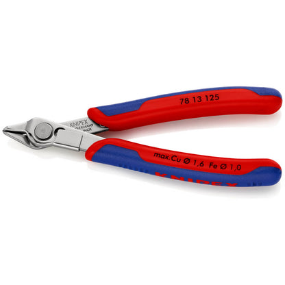 KNIPEX Elektronik-Seitenschneider Super-Knips® INOX Länge 125 mm Form 1 ( 4000810504 )