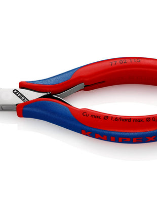 KNIPEX pince coupante électronique longueur 115 mm forme 0 (4000810739)