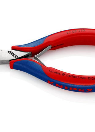 KNIPEX pince coupante électronique longueur 115 mm forme 0 (4000810739)