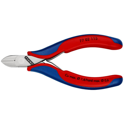 KNIPEX pince coupante électronique longueur 115 mm forme 0 (4000810739)