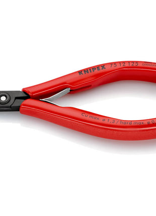 KNIPEX pince coupante électronique longueur 125 mm forme 1 (4000810500)