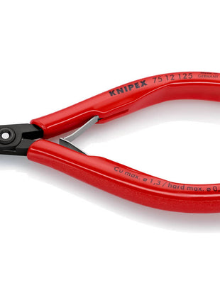 KNIPEX pince coupante électronique longueur 125 mm forme 1 (4000810500)