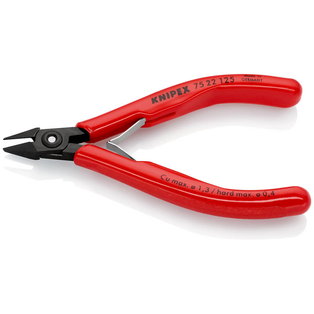 KNIPEX Elektronik-Seitenschneider Länge 125 mm Form 2 ( 4000794622 )