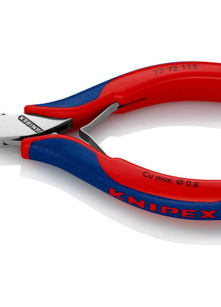 KNIPEX pince coupante électronique longueur 115 mm forme 4 (4000810743)