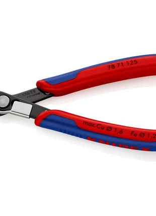 KNIPEX pince coupante électronique Super-Knips® longueur 125 mm forme 7 (4000810506)