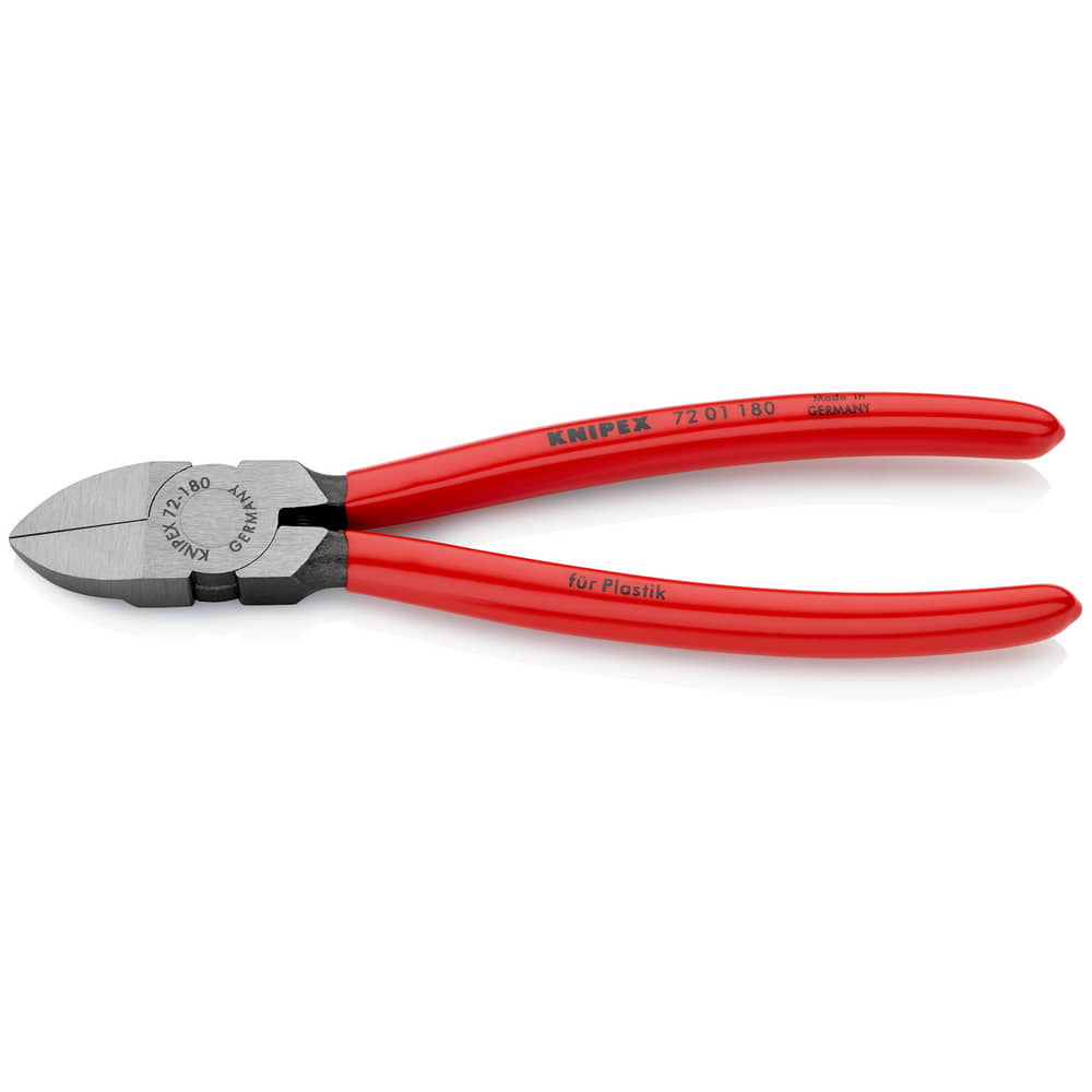 KNIPEX Seitenschneider für Kunststoffe Gesamtlänge 180 mm ( 4000794227 )