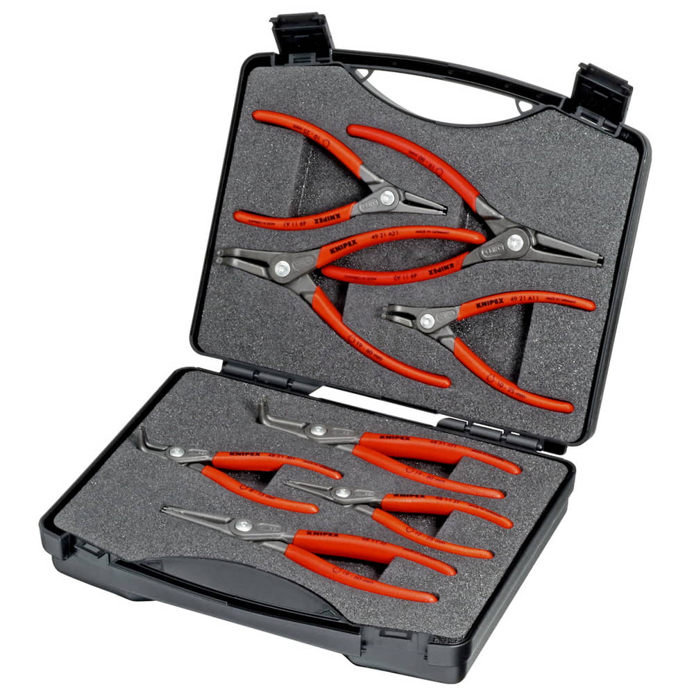 KNIPEX Präzisionssicherungsringzangensatz 8-teilig in Kunststoffkoffer ( 4000795294 )