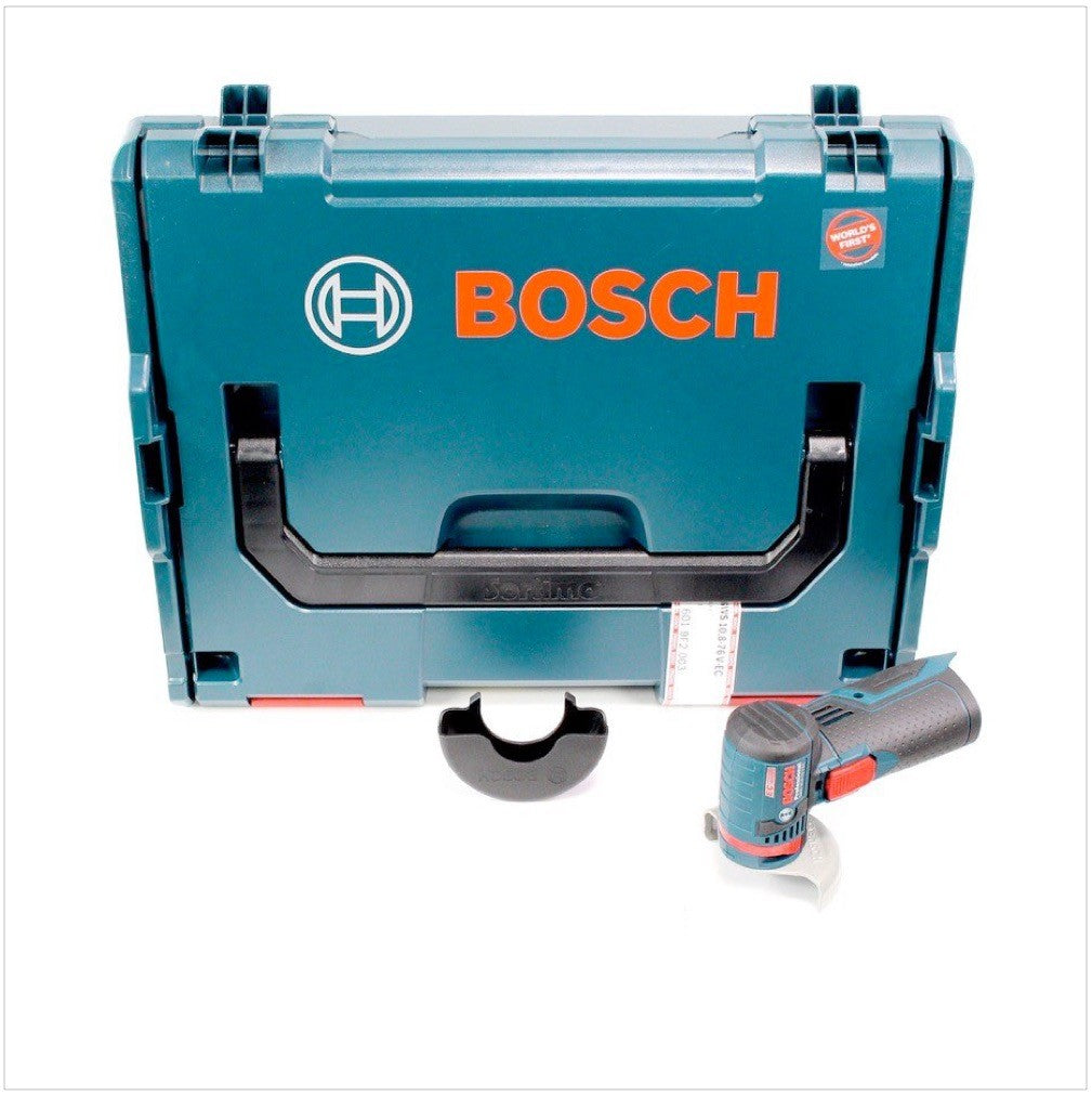 Bosch GWS 10,8-76 V-EC Akku Winkelschleifer 10,8V 76mm Solo in L-Boxx + Trennscheiben Set - ohne Akku, ohne Ladegerät - Toolbrothers