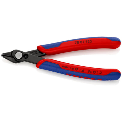 KNIPEX pince coupante électronique Super-Knips® longueur 125 mm forme 8 (4000810592)