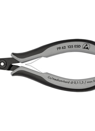 KNIPEX pince coupante électronique de précision longueur 125 mm forme 6 (4000810841)