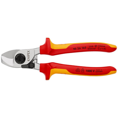 Cisaille à câble KNIPEX longueur 165 mm (4000795041)