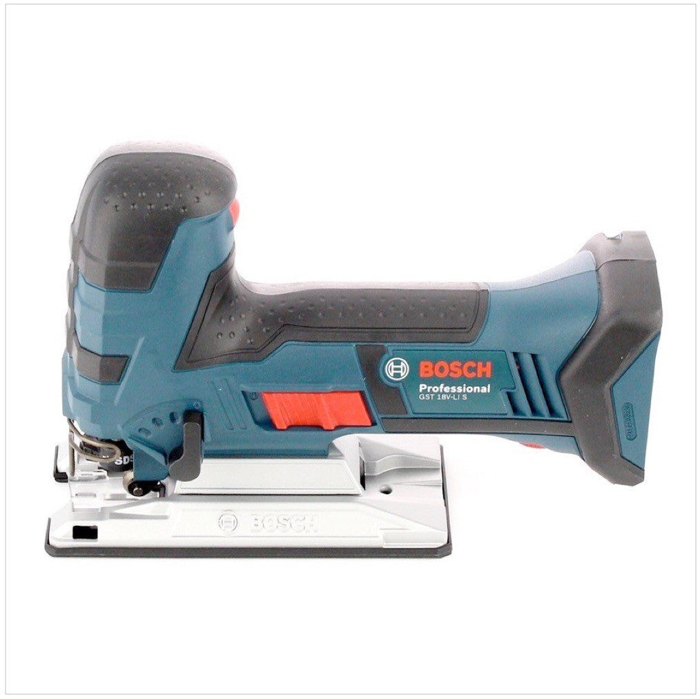 Bosch GST 18 V-LI S Akku Stichsäge 18V + 2x Akku 6,0Ah + Ladegerät + 30-tlg. Stichsägeblätter Set + L-Boxx - Toolbrothers