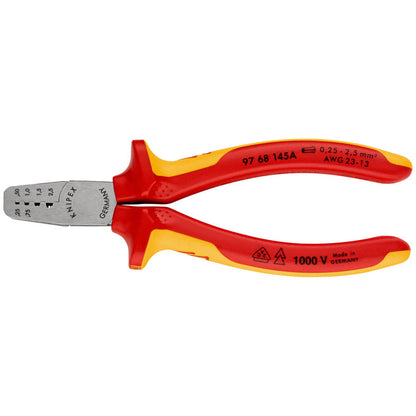 Pince à embouts de fil KNIPEX longueur totale 145 mm (4000795074)