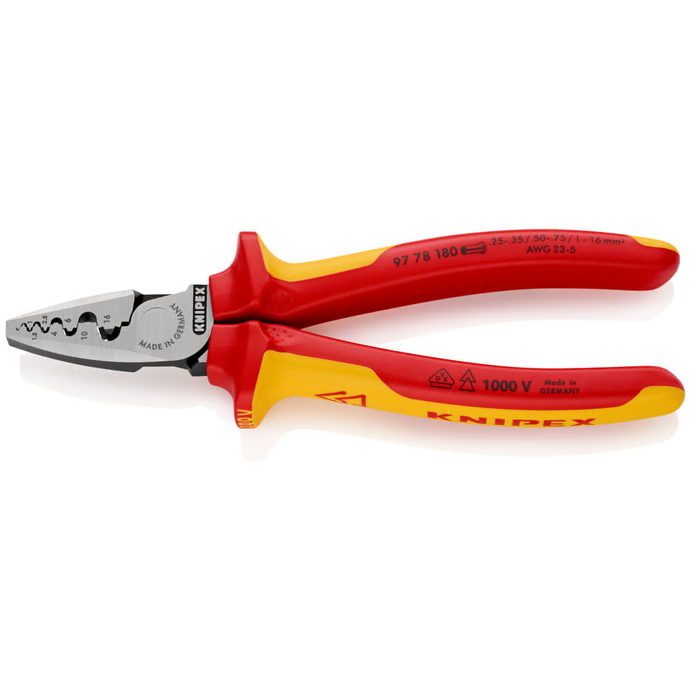 KNIPEX Aderendhülsenzange Gesamtlänge 180 mm ( 4000795285 )