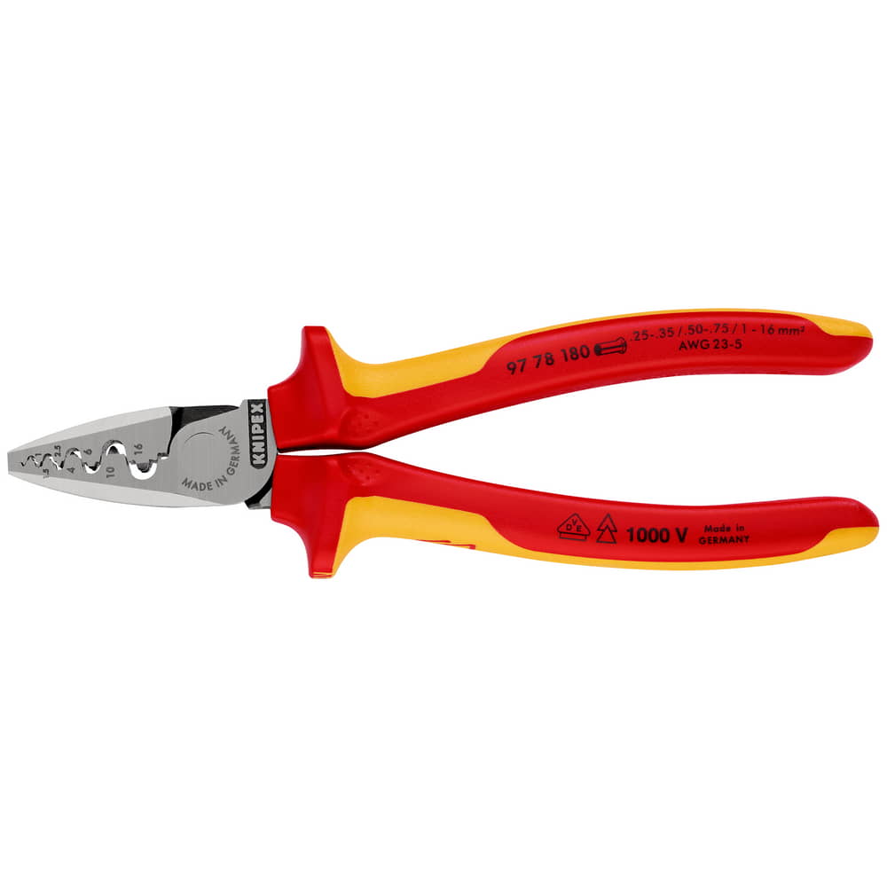 KNIPEX Aderendhülsenzange Gesamtlänge 180 mm ( 4000795285 )