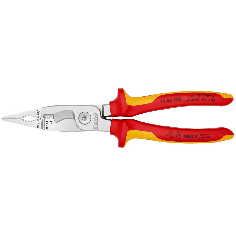 Pince pour installations électriques KNIPEX longueur 200 mm VDE (4000811005)