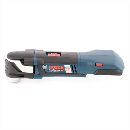 Bosch GOP 18 V-EC Professional Akku Multi Cutter in L-Boxx mit GAL 1880 Ladegerät und 1x GBA 6 Ah Akku und 20 tlg. Zubehör-Set + Bosch 4 tlg. Fliesen Set - Toolbrothers