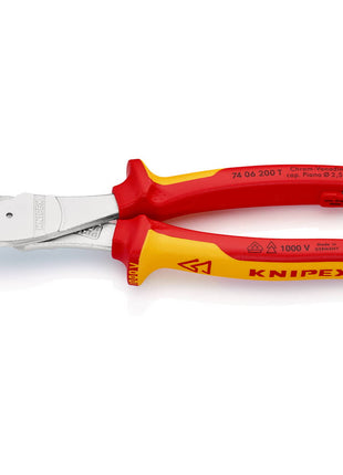 KNIPEX pince coupante latérale longueur 200 mm (4000810326)