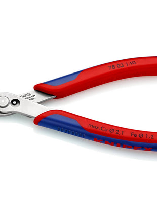 KNIPEX pince coupante électronique Super-Knips® INOX longueur 140 mm (4000810337)