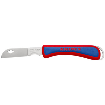 Couteau pliant d'électricien KNIPEX longueur 120 mm (8000554049)