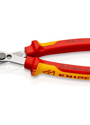 KNIPEX Pince coupante électronique Super-Knips® électronique longueur 125 mm forme 0 (4000811090)