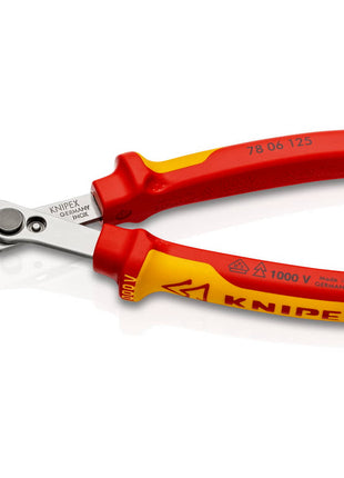 KNIPEX Pince coupante électronique Super-Knips® électronique longueur 125 mm forme 0 (4000811090)