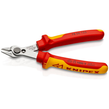 KNIPEX Pince coupante électronique Super-Knips® électronique longueur 125 mm forme 0 (4000811090)