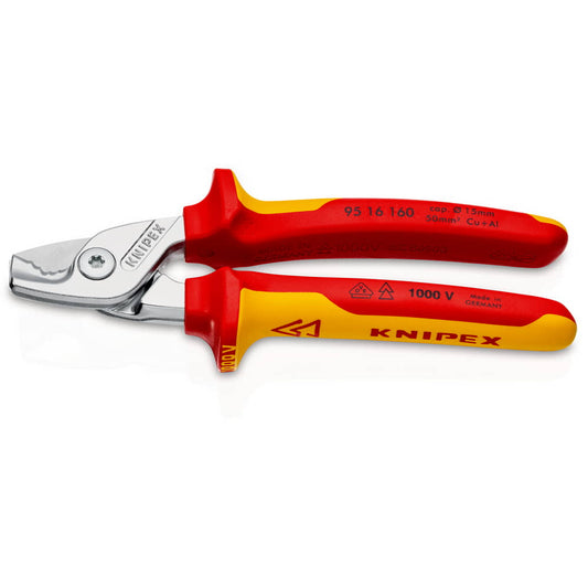 KNIPEX Kabelschere Länge 160 mm ( 4000811219 )