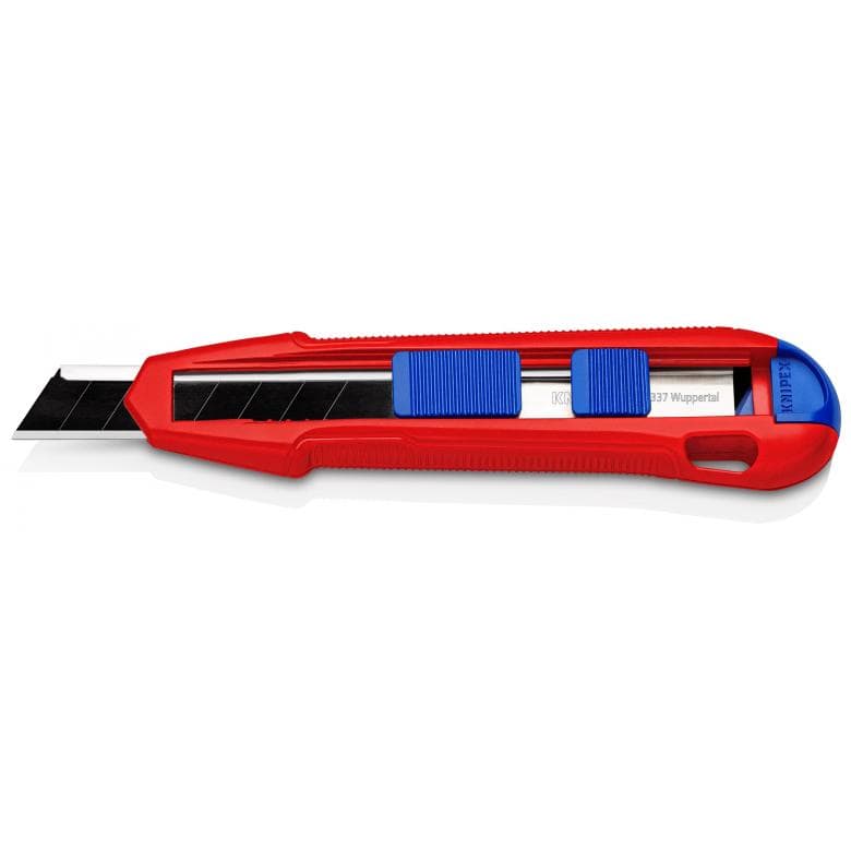 Couteau cutter KNIPEX CutiX® largeur de lame 18 mm longueur 165 mm (4000818382)