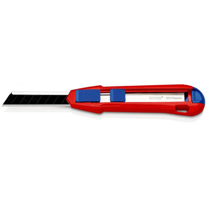 Couteau cutter KNIPEX CutiX® largeur de lame 18 mm longueur 165 mm (4000818382)