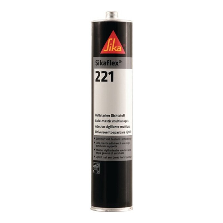 Mastic polyuréthane SIKA Sikaflex®-221 300 ml (4000349605)