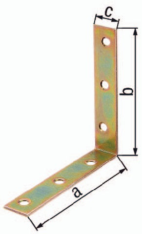 Chaise GAH angle longueur 30 x 30 mm largeur 14 mm épaisseur 1,75 mm (8001552192)