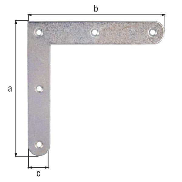 GAH Eckwinkel Länge 120 x 120 mm Breite 20 mm Stärke 2 mm ( 8001514135 )