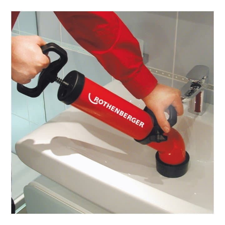 ROTHENBERGER Nettoyeur haute pression à aspiration ROPUMP® Super Plus pour les bouchons de canalisations et de canalisations (4000812666)