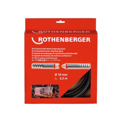 ROTHENBERGER spirale de nettoyage de canalisations SMK longueur 4,5 m diamètre de spirale 22 mm (4000781215)